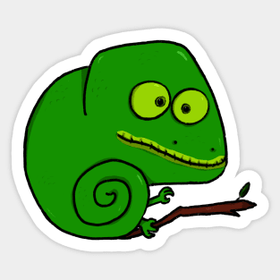 Chameleon orb Sticker